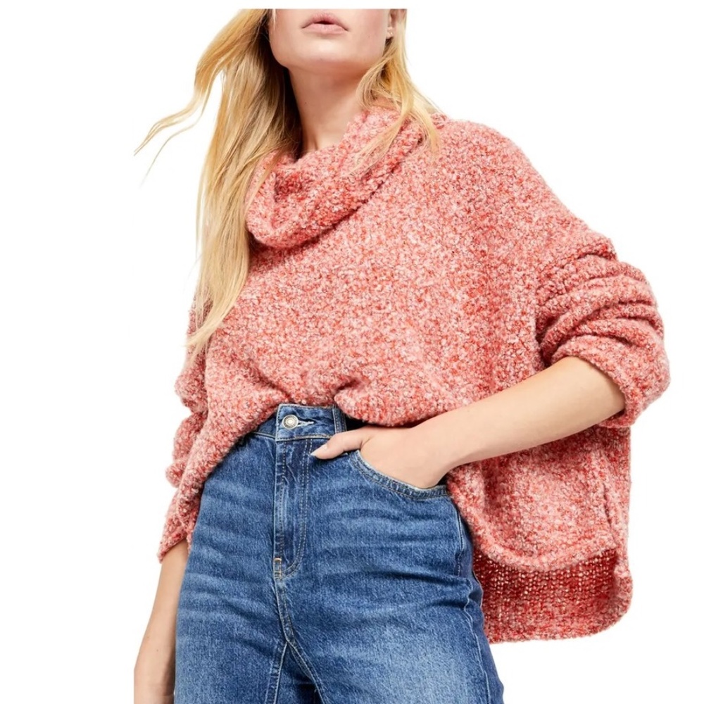 NWT Free People BFF Cowl Neck Sweater